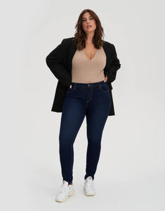 Jeans coupe skinny Rachel 30’’ - bleu DK Indie Yoga Jeans 2 de 7
