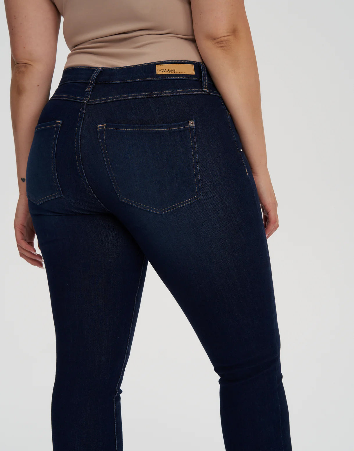 Jeans coupe skinny Rachel 30’’ - bleu DK Indie Yoga Jeans 3 de 7