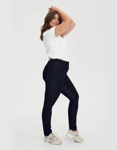 Jeans coupe skinny Rachel 30’’ - bleu indigo prague par Yoga Jeans 2 de 7