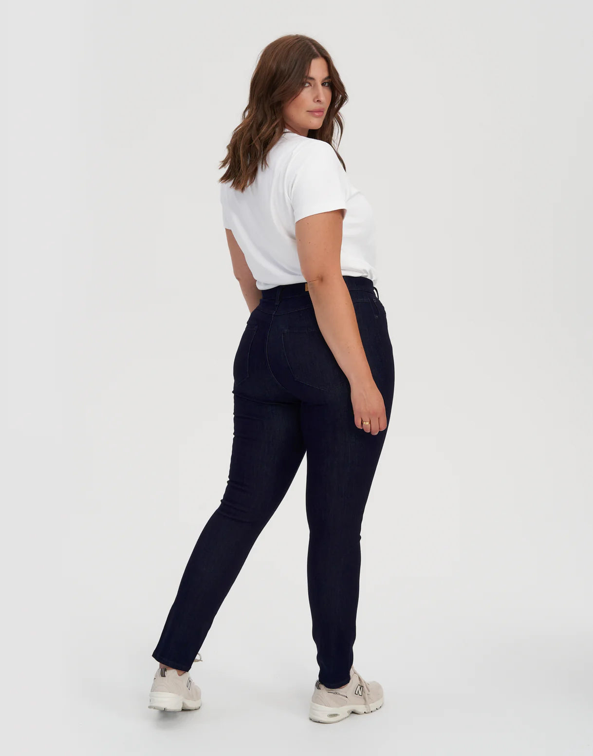 Jeans coupe skinny Rachel 30’’ - bleu indigo prague par Yoga Jeans 3 de 7