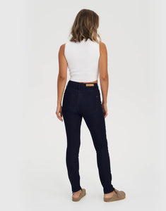 Jeans coupe skinny Rachel 30’’ - bleu indigo prague par Yoga Jeans 7 de 7