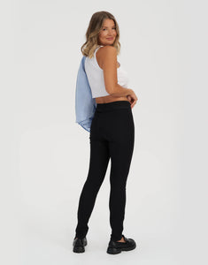 Jeans coupe skinny Rachel à enfiler “Pull-on” - noir Yoga Jeans 5 de 5