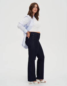 Jeans coupe droite Chloé 34" - bleu Indigo Yoga Jeans 6 de 7