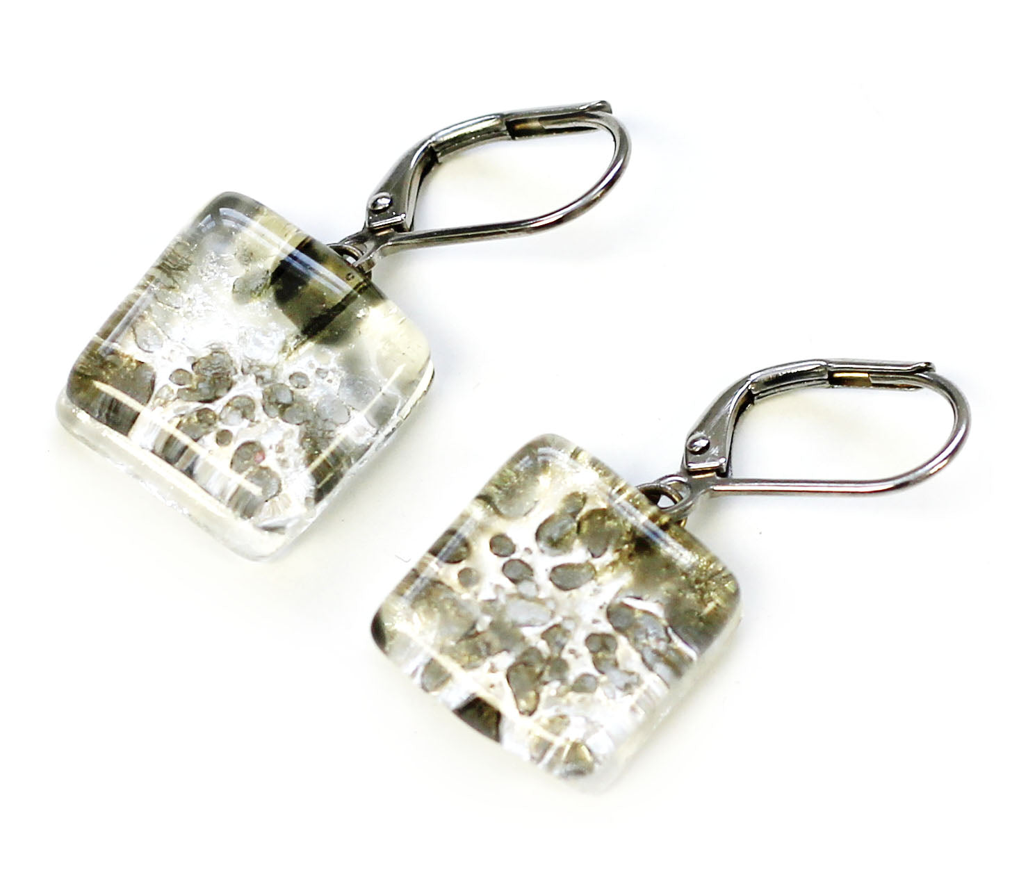 Square earring 