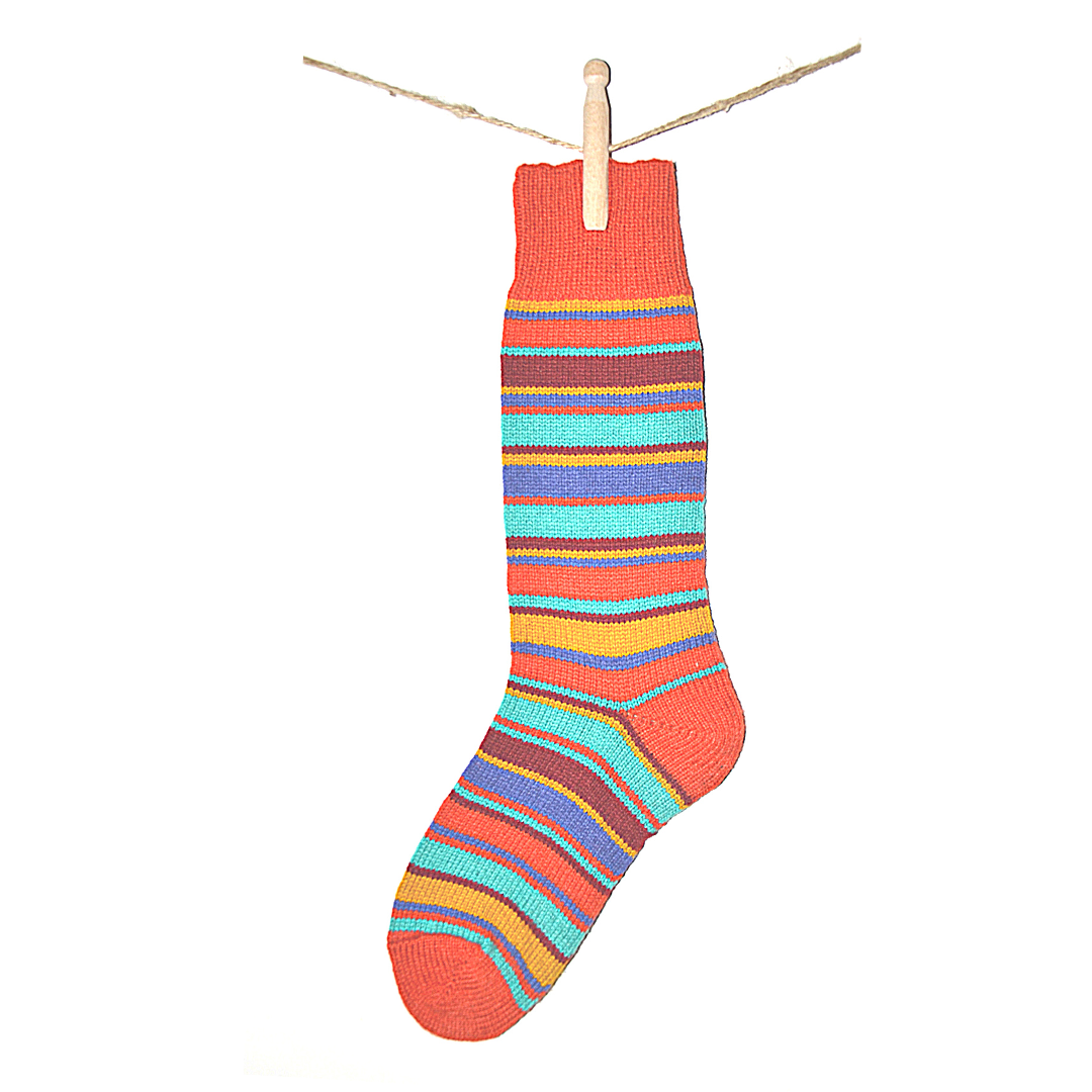 Colorful wool socks