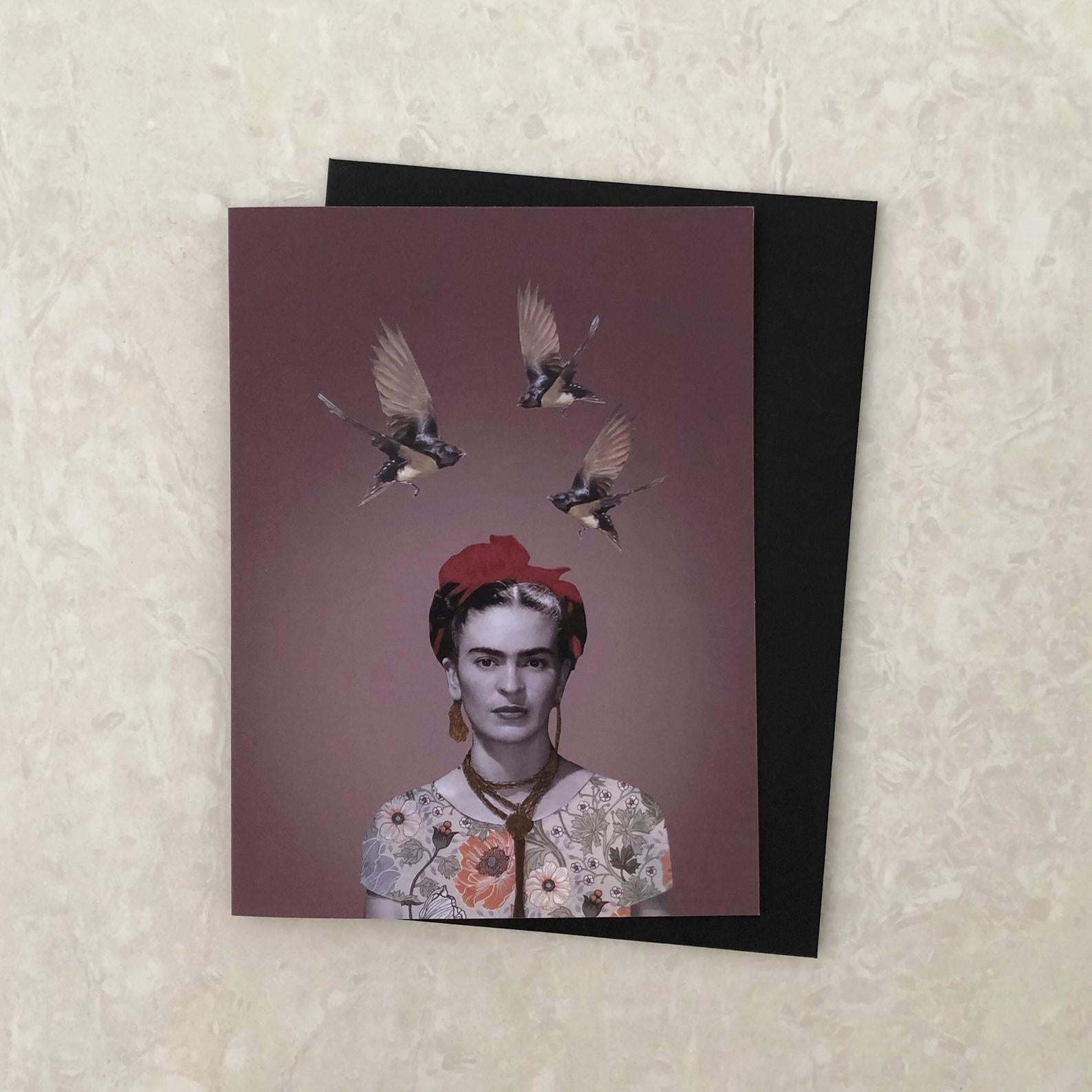 Carte de souhaits Frida Kahlo