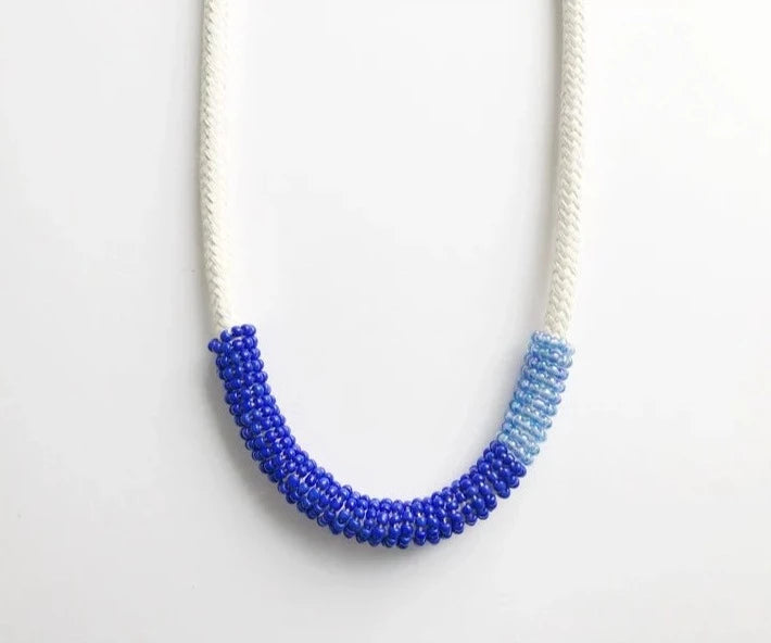 Blue Charlotte necklace
